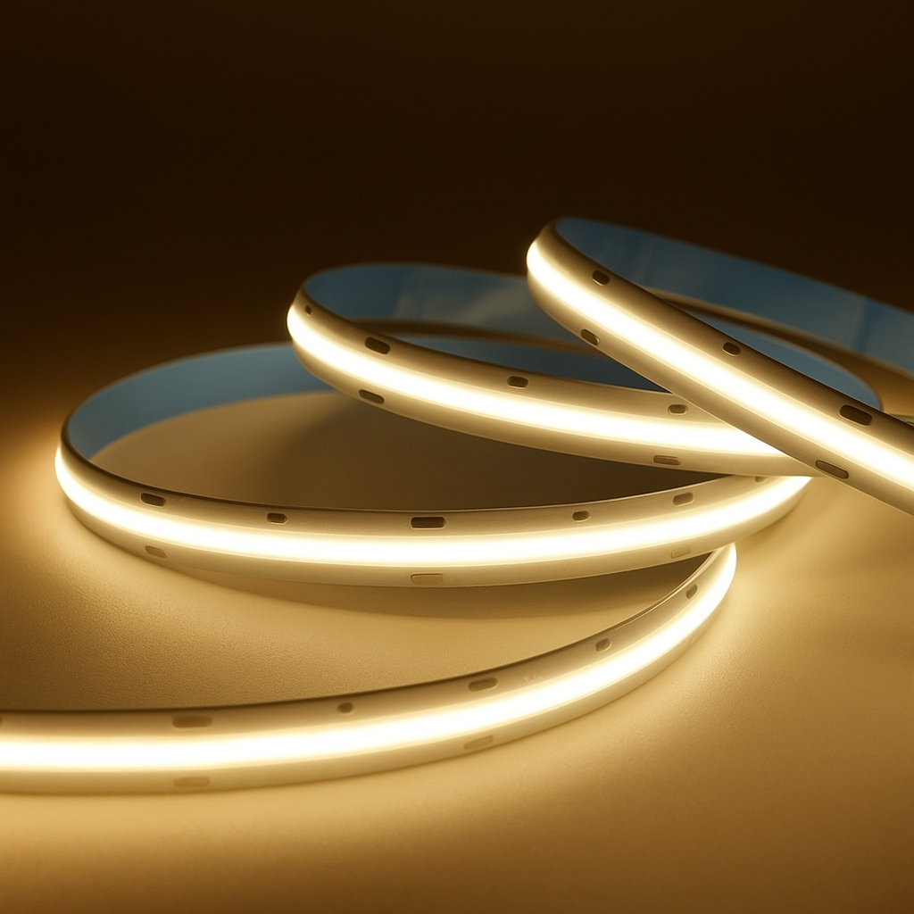 COB LED лента 12V 10W/m. 4500K – Неутрално бяла светлина (11.71€)